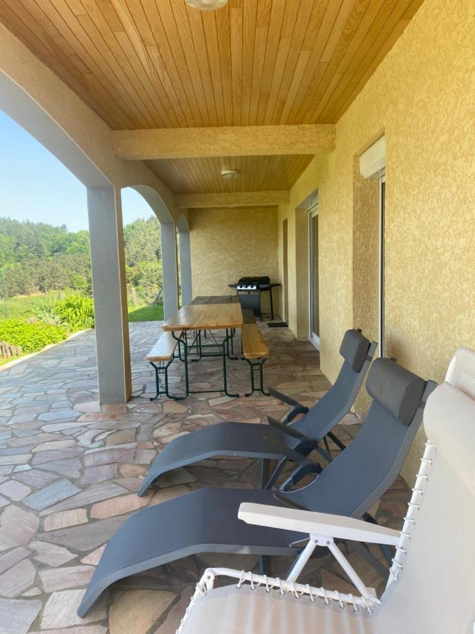 Vue Panoramique & Jacuzzi Prive Villa Saint-Hilaire  Buitenkant foto